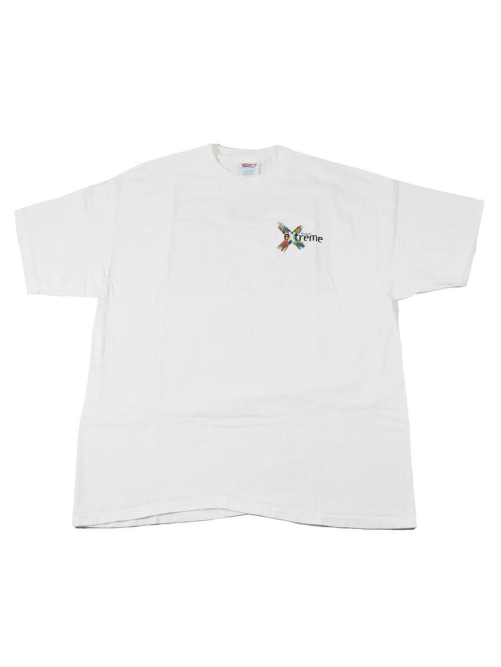 Vintage Microsoft Extreme Computer Program White Technology Shirt Size X-Large